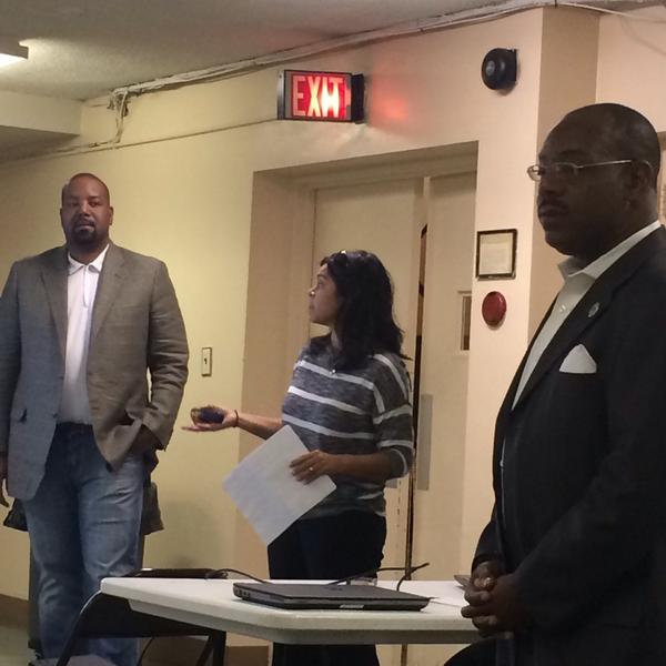 Warrenton Group presenting plan for 150 units at 5201 Hayes St Ward 7 to ANC 7C. "Your Neighborhood, Our Commitment."