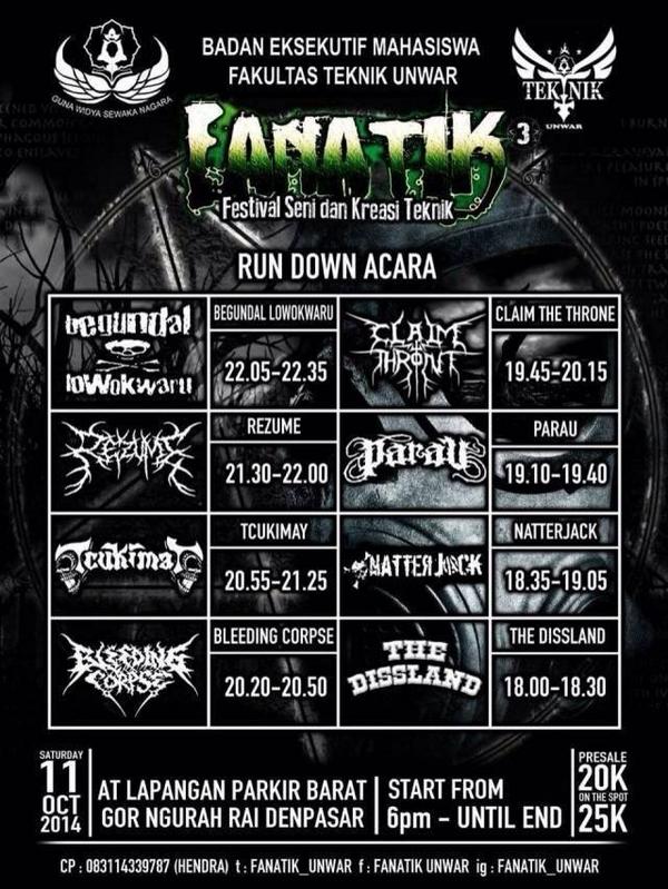 <a href="/explosionbali/">explosion</a>: Ingat besok ! Acara nguyak mutapakingsit <a href="/FANATIK_UNWAR/">#FANATIK2015</a> jangan sampai ketinggalan !!