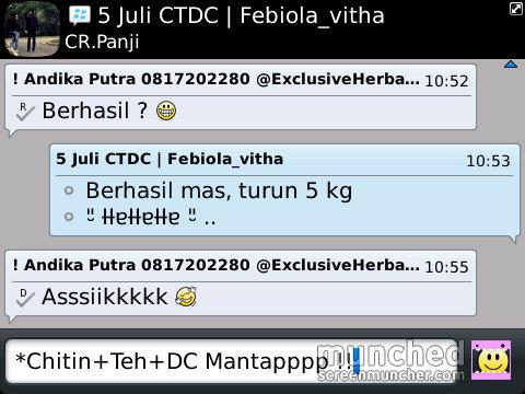 QueenAngelina99's tweet photo. KEREN !! Mba Febi turun 5kg dgn Suplemen Tiens !! Mau? Pin 2AEA2624 / 08990431965 http://t.co/ker8RTrLq1