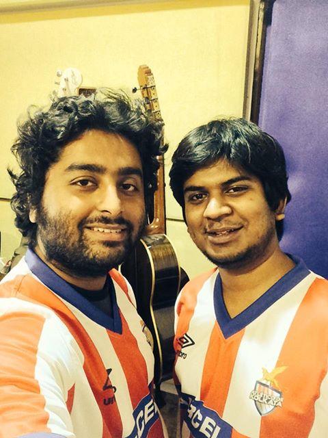 The Makers of @atletidekolkata's Theme Song  @savvygupta @raiisonai #ArindomChatterjee #Prasen