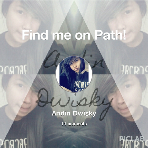 Find me on #Path now! Go to: path.com! #thepersonalnetwork