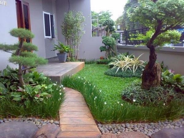 The Arsitektur on Twitter: "Desain taman minimalis untuk 