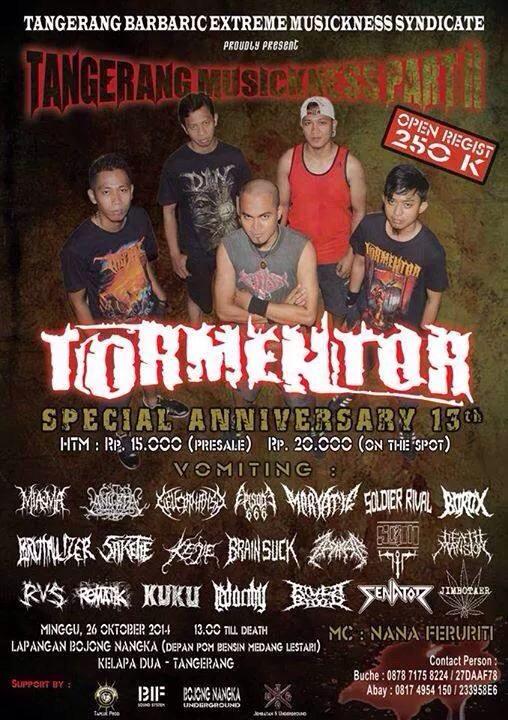 Tbems proudly present! Our special anniversary 13th!! Don't missed guys!!