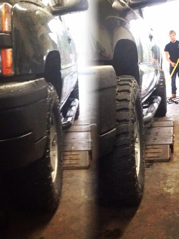Stephen Lang On Twitter 2inch Wheel Spacers Before And After Hulk Http T Co Wpl3j2warq