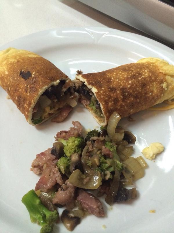 BantingInDubai's tweet photo. Made some creps for dinner last night- stuffed with mince and mushrooms! Delish #bantingindubai #dubai http://t.co/aA3O2kqYkh