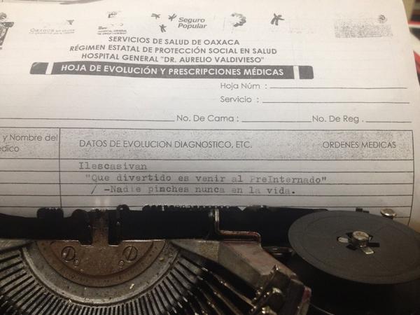 Ilescasivan's tweet photo. #TuitAMaquinaDeEscribir #PreInternos #Sufriendo #MedicinaInterna http://t.co/zqsxZv4Onb