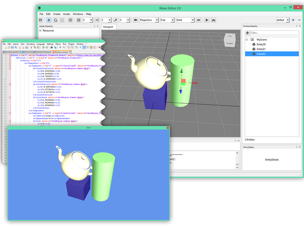 juanlao's tweet photo. With #WaveEditor 2.0 you will create, build &amp; run your project without Visual Studio. http://t.co/oeYFGojrYw #gamedev http://t.co/Jg1r4yFuBX