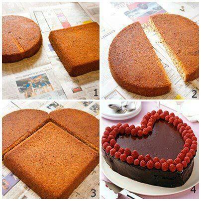 PCQSP_Off's tweet image. Pour ceux qui savaient pas, faire un gâteau en forme de coeur. Maintenant vous savez.