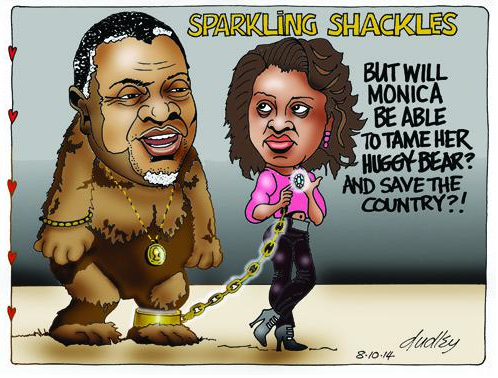 JeanNamibian's tweet photo. Dudley Viall's Friday cartoon from #TheNamibian... http://t.co/UAzfoWBxws