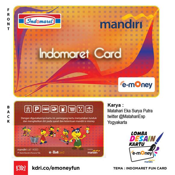 karya tunda salah paham, judul : i am funy back :) <a href="/kdri/">Kementerian Desain</a> @mandirifiesta #emoneyfun