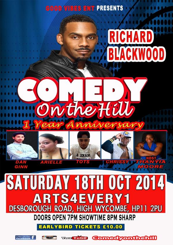 Djbigren's tweet photo. #comedyonthehill 
ONE MORE WK @RBcomedian @ThanyiaMoore @chrissycomedian @danginncomedy @tottime1
@Arielle_lol_com http://t.co/3ppTx1rCmo