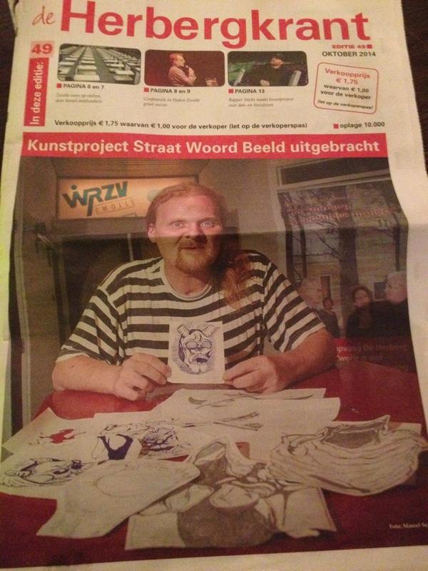Vandaag te koop! Nieuwe editie Herbergkrant! Verhalen uit het leven gegrepen!