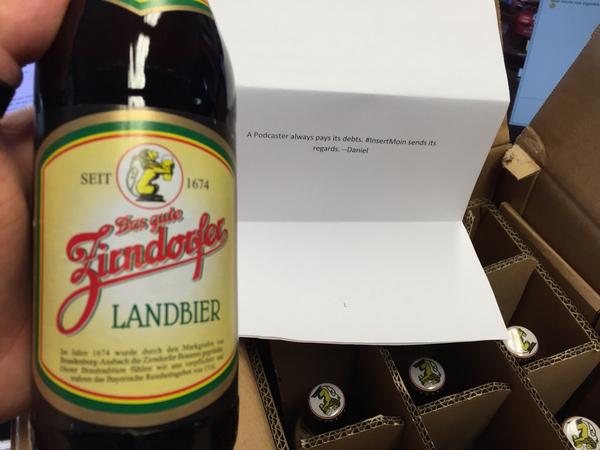 janwalenda's tweet image. Publisher-Bierstechung! Heute kam ein Bier-Paket von @R_Age_D 
/cc @manuspielt @the_whispering #InsertMoin #Beergate