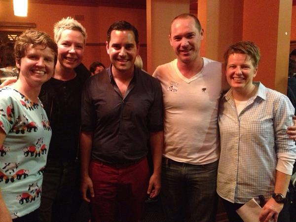 Welcome party has kicked off. Loving it!!! @AlexGreenwich