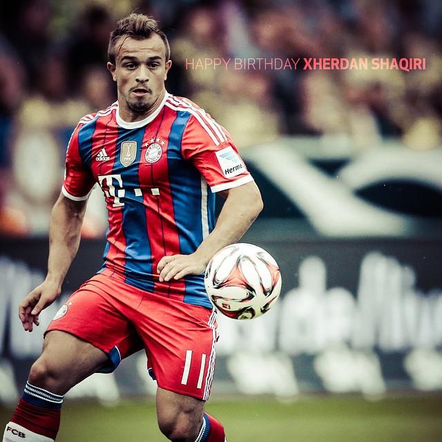 Happy Birthday | Feliz Cumpleaños: Xherdan Shaqiri ( 
