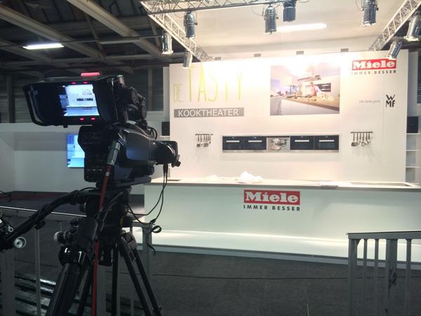 Zo, de boel staat weer klaar voor de komende dagen. Tasty, in de Jaarbeurs