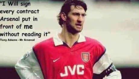 Happy birthday to the legend that is Tony Adams 