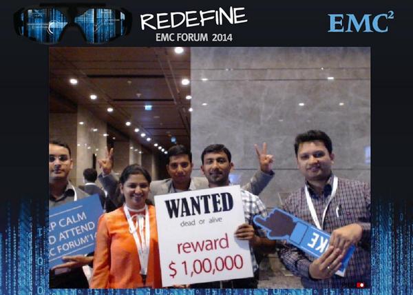 Welcome the new me! I have been redefined at the #EMCforum 2014.
emc IT