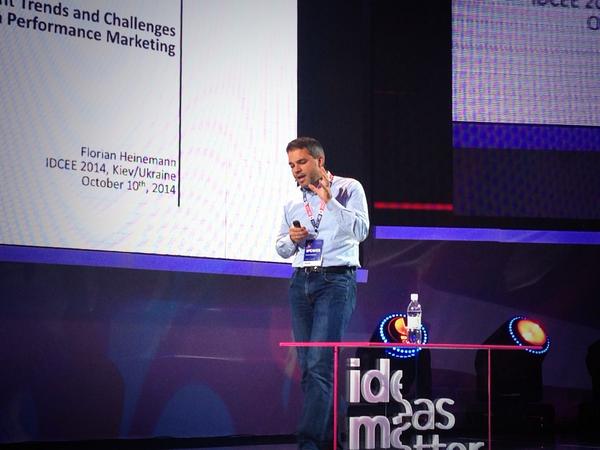 just_foodle's tweet photo. Just now Florian Heinemann talks on digital advertising at the Main Stage of @idcee_eu. Join us here 😉 #idcee http://t.co/YZYaP6OlWo