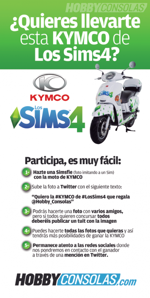 masa_marketing's tweet photo. ¡CONCURSAZO de @Hobby_Consolas en @MadridGamesWeek! ¡Hay una MOTO de @LosSimsES 4 en juego!

http://t.co/9ccZxhgLtc http://t.co/RQy7UsjdNv