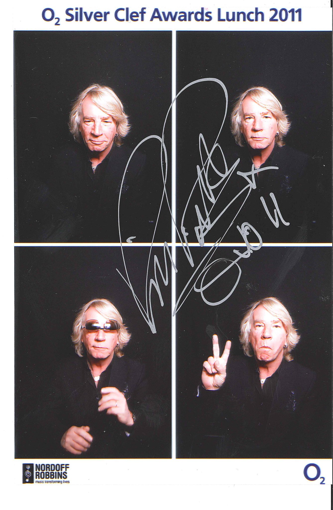 Happy birthday & best wishes Rick Parfitt. Happy memories of you in our 2011 photo booth: 