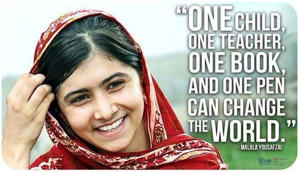 MomStuffPodcast's tweet photo. Malala Yousafzai has another title to add to her teenage resume: Youngest-Ever Winner of the #NobelPeacePrize http://t.co/KMk6oArMqi
