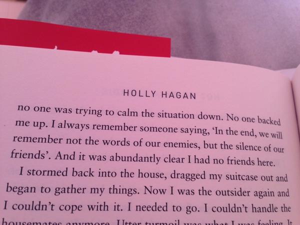 EllieOzborne's tweet photo. @HollyGShore 'a book it a good read!  'we will remember not the words of our enemies but the silence of our friends' http://t.co/oplTwtqzyN