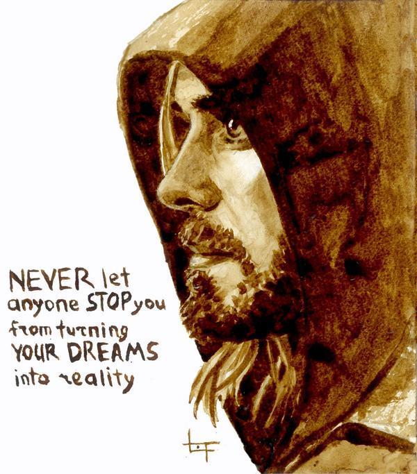 JaredLeto's tweet photo. Incredible what you can create out of coffee these days. Thx, @Lita1426!!  #MARSart http://t.co/yOzrXeSyUL
