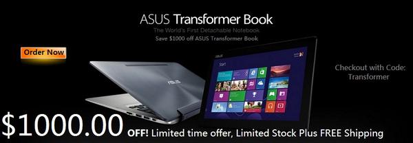 RayLeeDirect's tweet image. Holy crap! $1000 off #ASUS #Transformer #PCTablet &amp;amp; #free Shipping! #instant #savings Limited RayLeeDirect.com