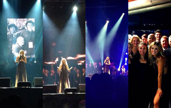 DeltaDaily's tweet photo. PHOTOS/VIDEOS: @DeltaGoodrem performs at Sony Foundation event celebrating Denis Handlin http://t.co/5KZIZBS1Qq http://t.co/cD7JwEU2EI