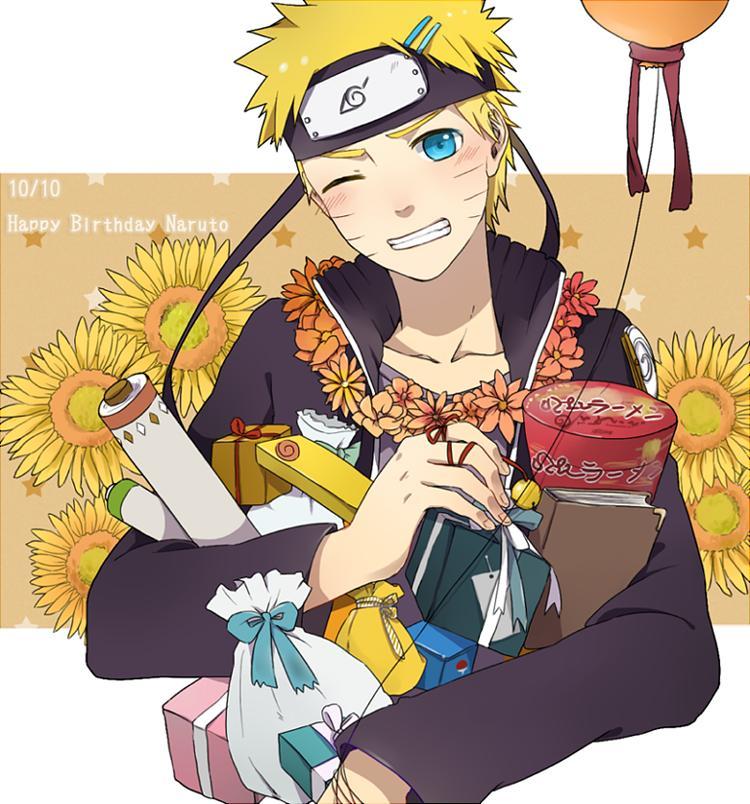 "Happy Birthday Naruto Uzumaki-san!"    