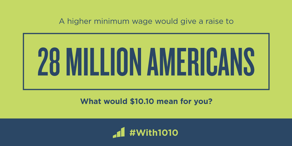BarackObama's tweet image. It's time: #With1010, both the economy and American workers get a hand.