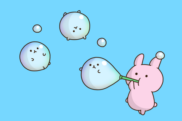 ちいさんぽのイラストで癒やされたい 4日目 しゃぼん玉 １日１枚変な絵を描いています W Http T Co Ez4twkreog Twitter