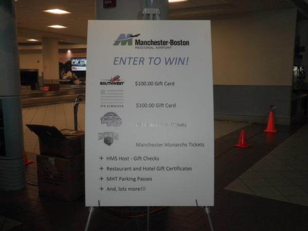 flymanchester's tweet photo. Some of our giveaways today...#iflymht http://t.co/GqMEOKxuOJ