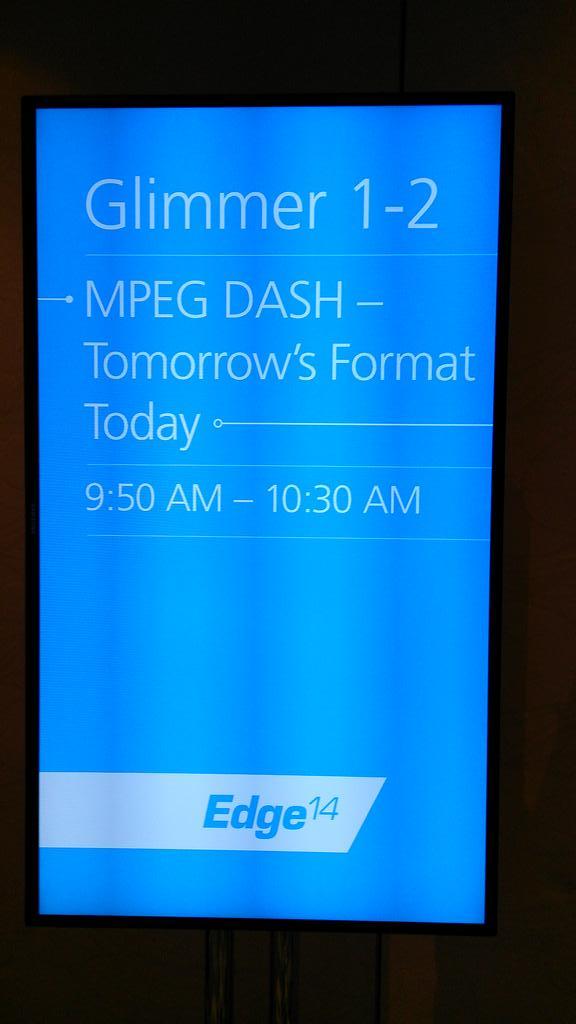 NicolasWeil's tweet image. Join us in 15 minutes to catch the latest status of the MPEG DASH standard &amp;amp; Ecosystem #AkamaiEdge #DASHforward
