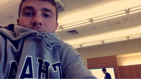 Malonski25's tweet photo. Selfie game on point. #Perullo http://t.co/jfog3RheAV