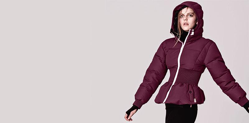 Hunter original deals fitted down coat
