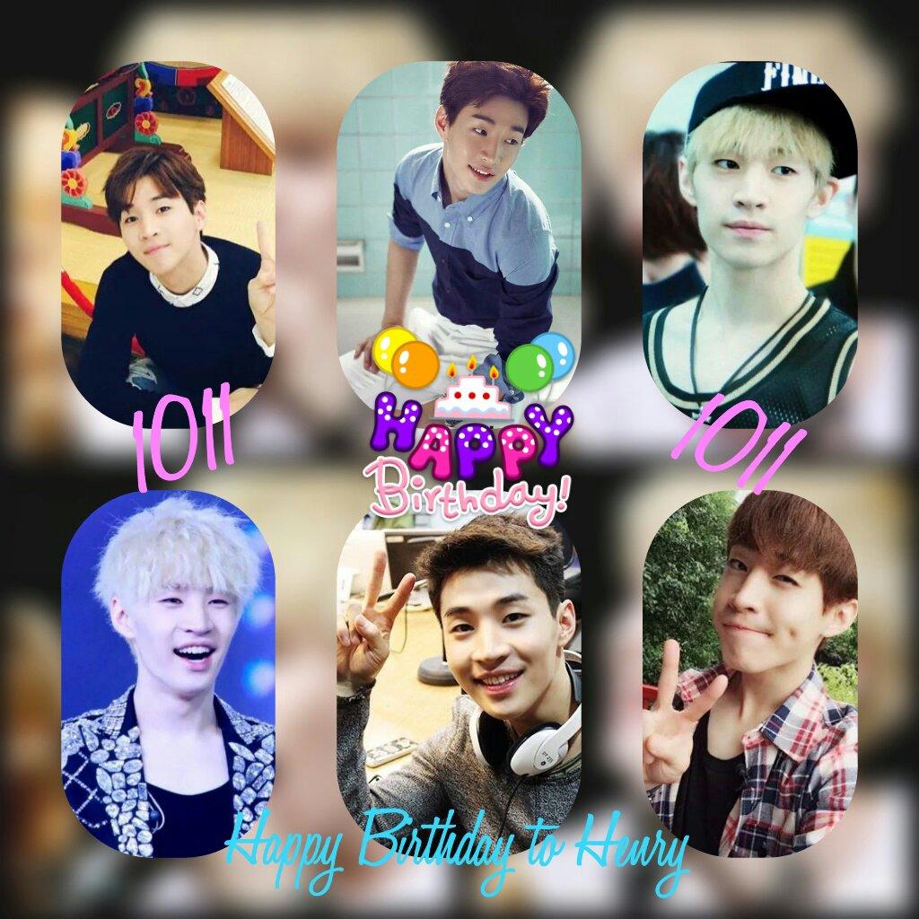  oppa,happy birthday you are the best ELF always support henry lau (   )                                  