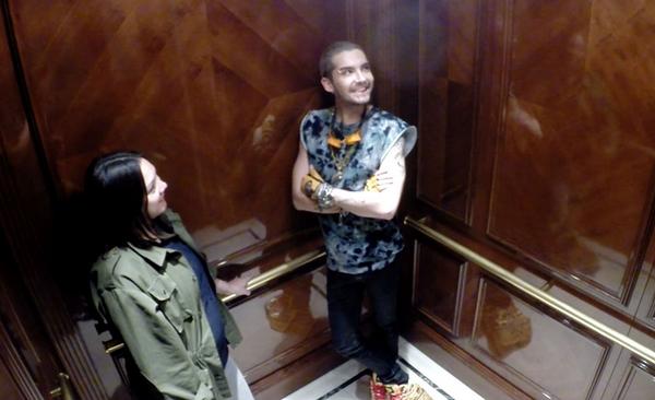 tresclickmag's tweet photo. @tokiohotel Sucks 2 get stuck in an elevator. Unless you're in it with Bill Kaulitz-WATCH: http://t.co/SpnwO7QjFi http://t.co/2S6kMQvrCs