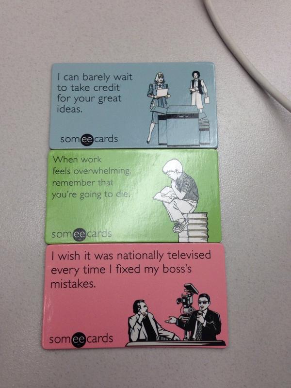 schrankm's tweet photo. Thanks @KerilynBartley for the FUNny magnets. Ya made my week! #someecards #TGIF #stinkbomb http://t.co/dd0iv8eS5H