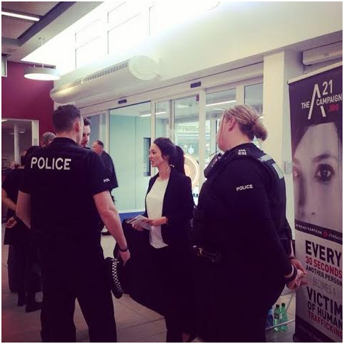 THIS WEEK in the UK, we trained airport staff at <a href="/Gatwick_Airport/">London Gatwick LGW</a> and law enforcement about HT prevention.