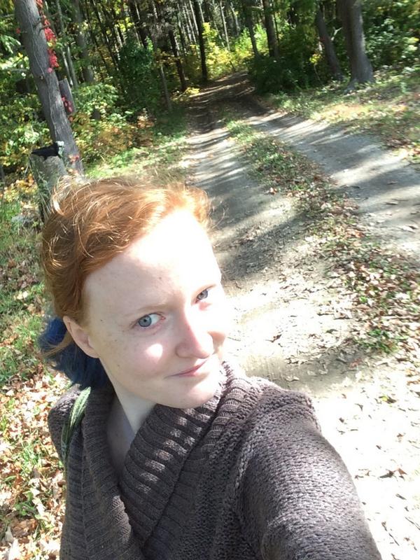 giiiingerninja's tweet photo. Gonna Thoreau my life away and live in the woods. #botanyfieldtrip http://t.co/dCHh2CUHMJ