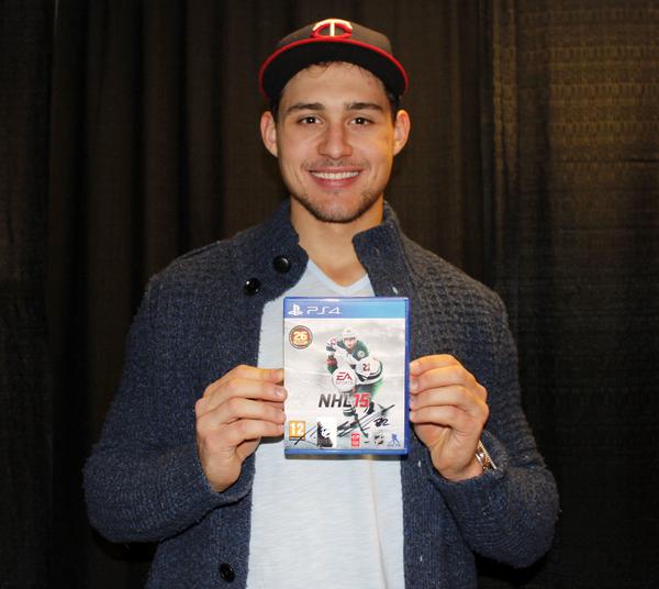 mnwild's tweet photo. RT for chance to win a signed @thelnino25 #NHL15 game! His goal: http://t.co/3hcs9a3kvC One random winner #mnwild http://t.co/V8u1m9SUZL
