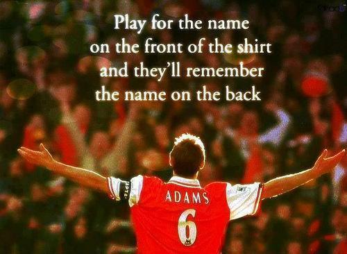 Happy birthday to Tony Adams. He was the ultimate leader. What a player legend 