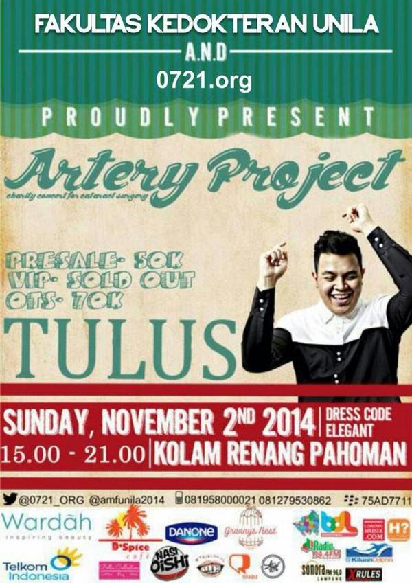 Kapan lagi nonton konser sekaligus beramal utk operasi katarak? Segera beli tiketnya!