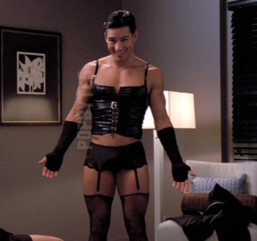Happy 40th Birthday Mario Lopez! Looking sexy in lingerie!!  