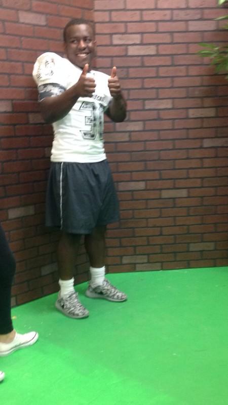 Check out the broadcast today to see you favorite football player doing your Sports Update 🏈