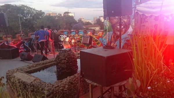 MainaFred's tweet image. At @Pawa254 #rooftop for the @kshakaofficial single &amp;amp; comeback launch
#consciouslyrics @rnjogu
