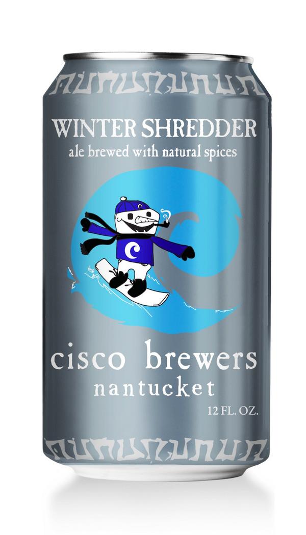 CiscoBeerDude's tweet photo. The Coolest Cans around! @CiscoBrewers Winter Shredder! http://t.co/p9ZjifARyz