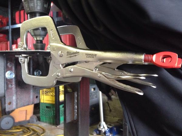 cvmechanical's tweet photo. Effortlessly drilling through 16ga 304 Stainless Steel with the @MilwaukeeTool #StepBit #Awesome #NBHD http://t.co/DV7iLMgjG3